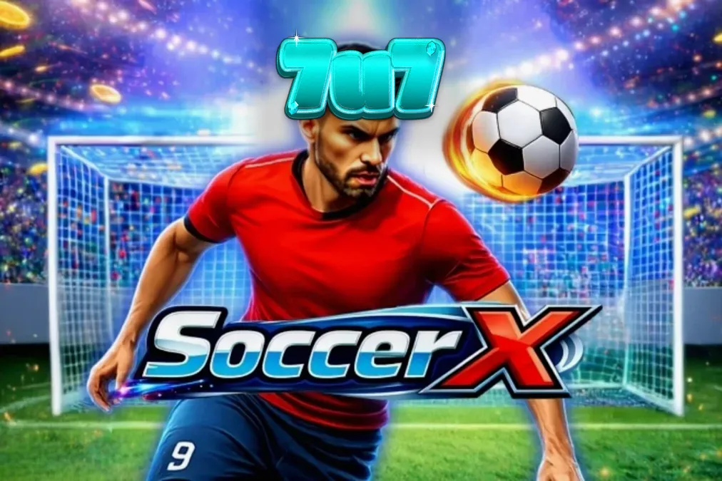 SoccerX স্লট গেমের পেনাল্টি শুটআউট দৃশ্য